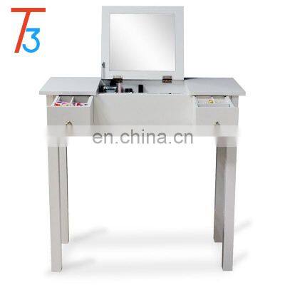 Luxury Dressing Table Stool Mirror Drawer Jewellery Cabinet Makeup Organiser photo-3