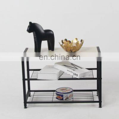 Custom Printing Logo Design Shoe Rack Display Stand Standing Shoe Racks photo-5