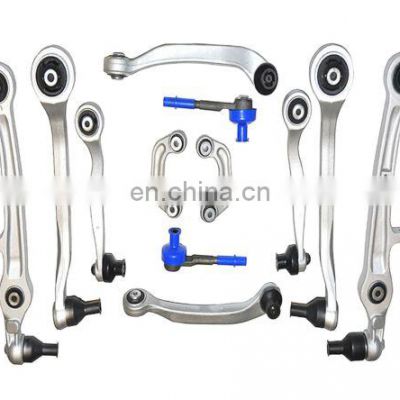 4F0498998 Full Set Factory Aluminum Replacement Suspension Parts Front Lower Control Arm Kit for Audi A4 A6 2005-2011