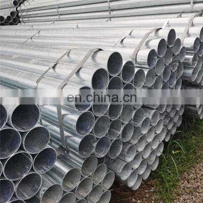 Astm A53 10 Inch 3mm Galvanized Round Steel Pipe Price per kg