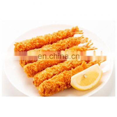 Hot sale tray packing frozen breaded vannamei shrimp