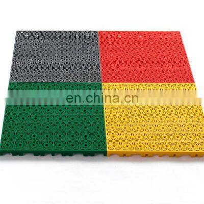 CH Hot Sales Elastic Durable Anti-Slip Oil Resistant Non-Toxic Eco-Friendly Interlocking 40*40*3cm Garage Floor Tiles