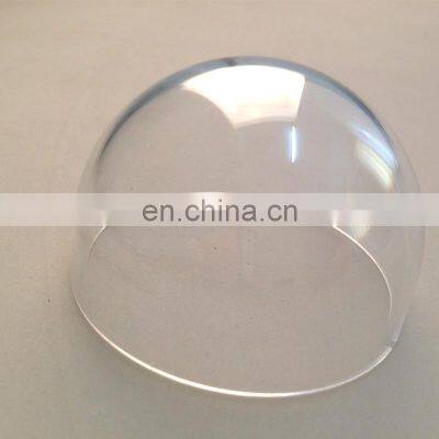 ShenZhen Manufacturer High Transparent PC Dome Cover Injection Molding Security Camera Dome Cover Plastic Mold Injection