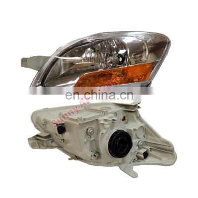 Factory Outlet 2007 USA Yaris Headlight Head Lamp for Toyota Vios Vitz 2008-2013 USA