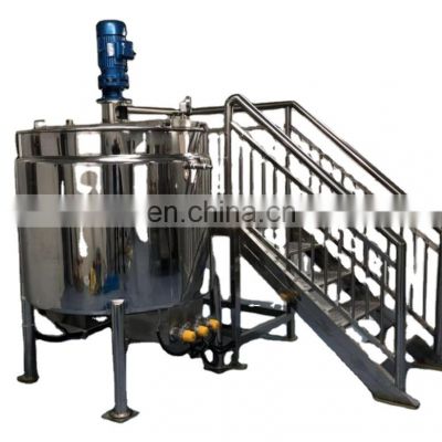 KPY type reaction liquid stirring mixing tank 1000L for pharmaceutical cosmetic use