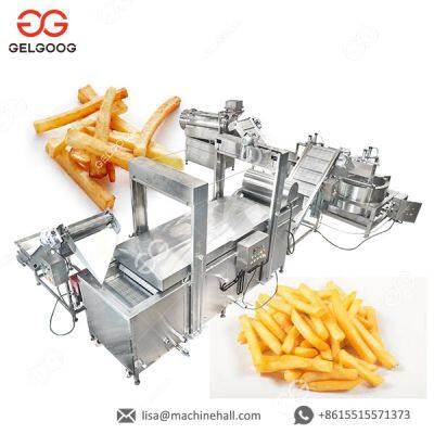 Frozen French Fries Production Line Chips Production Line French Fries Production Line For Sale
