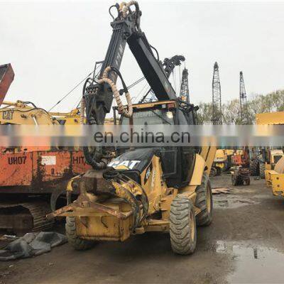 Second Hand Backhoe Loader Cat 416e 416f 420e 420f , Original Caterpillar Made Machinery , Cat Backhoe Loaders