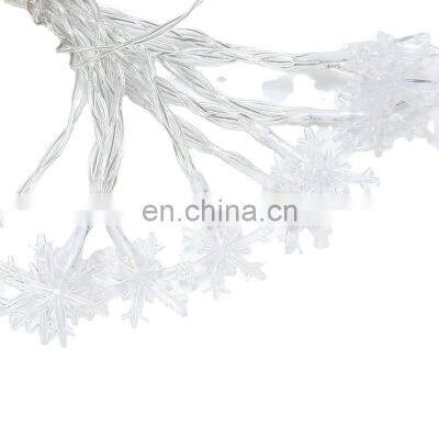 Hot Selling 2/3/6 m Led Snowflake Christmas Light for Home Decoration Led Snowflake Tree Decoration Led String Light