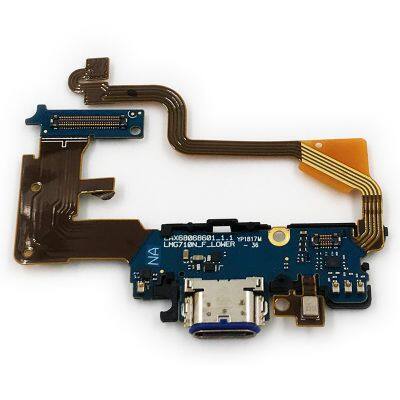 USB Charge Ports Flex Cable For LG G7 USA Version MIC Dock Audio Connector Cell Phone Spare Parts photo-2