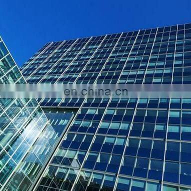 Glass curtain wall big window wall tempered Low-e curtain wall