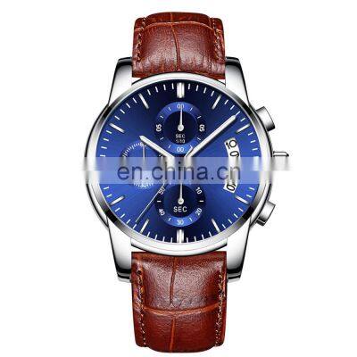 NIBOSI 2020 New Brand Quartz Watch Men Sport Watches Men Steel Band Military Clock Waterproof Gold Wrist Watch Relogio Masculino