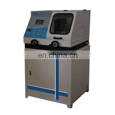 LSQ-80Z Manual And Automatic LCD Screen Metallographic Specimen Cutting Machine