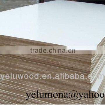 E1 popular white melamine mdf