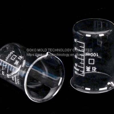 Quartz Material Beaker High Type Low Type 5ml~50ml High Quality Quartz Glass Laboratory Ware photo-4