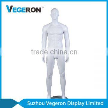 matt white fiberglass stand fiberglass male mannequin