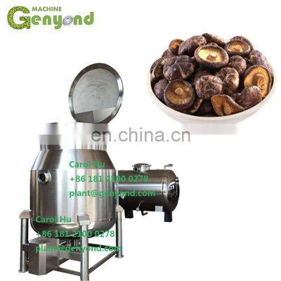 Vegetables small vacuum frying machine