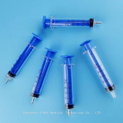 10ml 12ml 20ml Male Luer Lock Tip Connector Three 3-ring Syringe Dose Control Syringes, 10cc 12cc 20cc Luer Connection Injection Syringe by Hand Manual Ejector photo-4