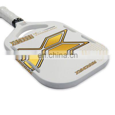 Factory Wholesale Professional Quality 3K/12K/18K Carbon Fiber 13 mm Pickleball Paddle USAPA photo-5