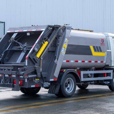 Compaction Technology Garbage Service Truck Afety And Reliability