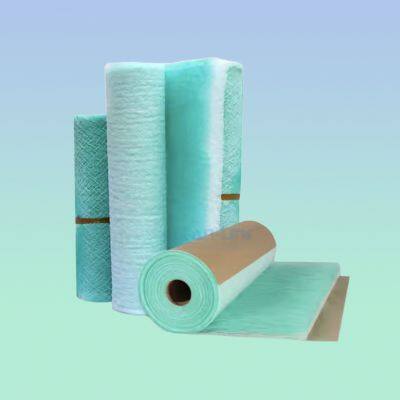 Painting Booth Fiberglass Pre Filter Media Roll Paint Stop Fiber Glass Filter