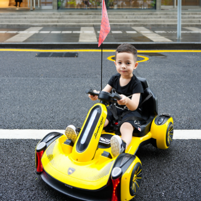 Children's go Kart, Electric Bike, Four-wheel Drifting Racing Car, Playable Toy Car, Rechargeable Electric Bike photo-2