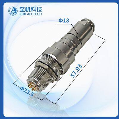 Deep-Water Aviation Plug - 2-10 Core, 316 Stainless Steel, Wear-Resistant, Corrosion-Resistant, 200m Watertight Connector photo-4