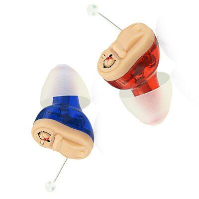 Zhongde Hearing Aid Zdc-901a CIC Invisible in Ear Canal With Battery Operated