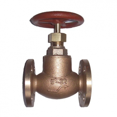 JIS High Quality Bronze Globe Valve Angel Globe Valve Flanged End Marine Bronze Globe photo-5