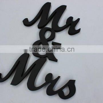 Home Family Wooden Letters Mr&mrs Decoration photo-4