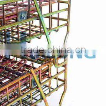 Foldable Galvanized Metal Security Wire Mesh Storage Roll Cage photo-2