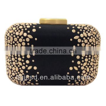 wholesale star design hotfix sequin fashion clutch bag crystal evening bag