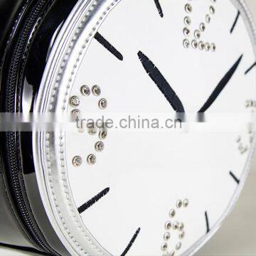 2015 Alarm Clock Bags Handbag , pu Handbag,lady Leather Handbag photo-6