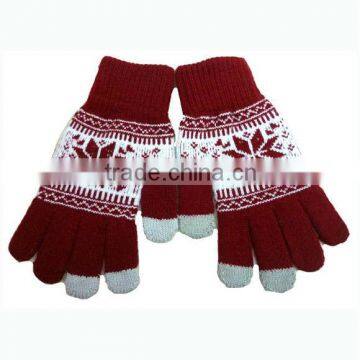 New Fashion 2015 Custom Winter Warm Phone Touch Screen Glove,warm Gloves