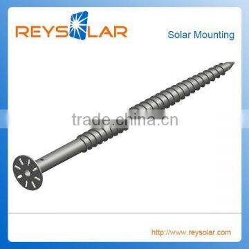 Foundation Construction Use Ground Screw/OEM ISO certificates reliable ground screw