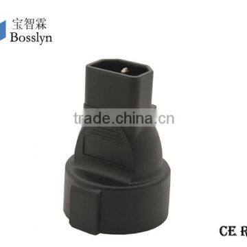 Excellent Quality European SCHUKO 3Pole Male Plug to IEC C19 Female Socket photo-2