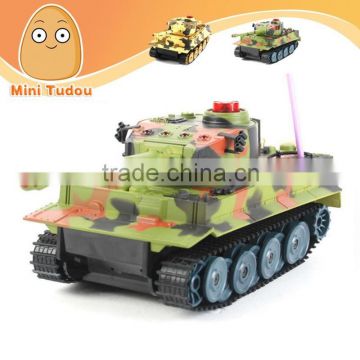 6 Channel RC Tank, with flashing light, 2 tanks fighting, rc toys