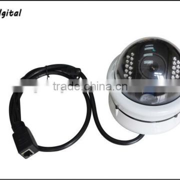 New design H.264 full hd ip dome camera with 1280x720 (Mega Pixels)