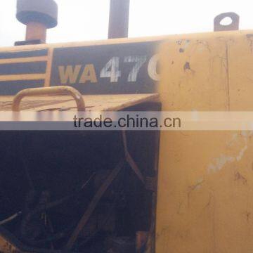 Strong Power Used Good Condition Wheel Loader WA470 for Cheap Sale in Shanghai photo-4