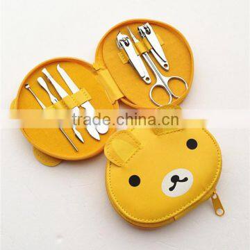 New Cartoon Bear Manicure Set for Gril photo-2