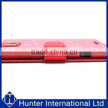 Best Quality Fabric Skin Book Case For Iphone6S photo-2