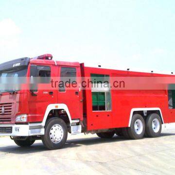 Sinotruk howo 6x4 euro2 266hp firefighting truck for sale