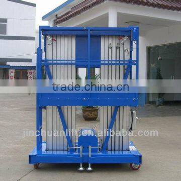 telescopic work platform folding working platform