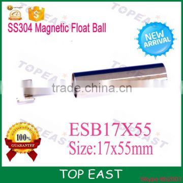 customizable SS304 SS316 stainless steel magnetic float ball use for level switch ESB17x55