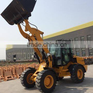 HERACLES Articulated Mini Wheel Loader With ROPS Cabin and CE Certificate for Sale