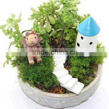 2016 resin crafts Stairs for Micro Landscape
