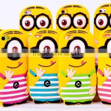 cheap silicon case for iphone 4 case, Despicable Me Silicone Case for iphone 5'' case