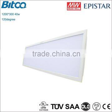 led back-lite emitting light panel 1200*300mm 40W 120lm/w