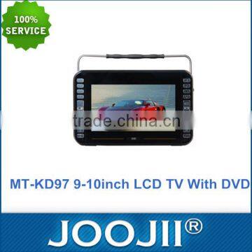 9-10 Inch Portable Mini TV Player Analog TV Digital LCD TV With DVD, FM Radio