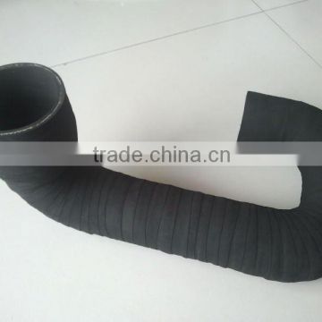 Rubber air hose wraped in cloth