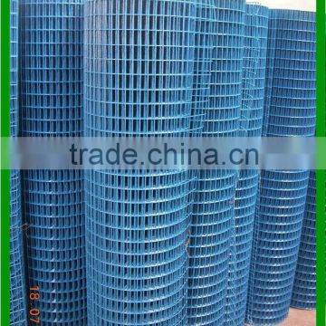 Blue PVC coated welded wire mesh fencing Manufacturer